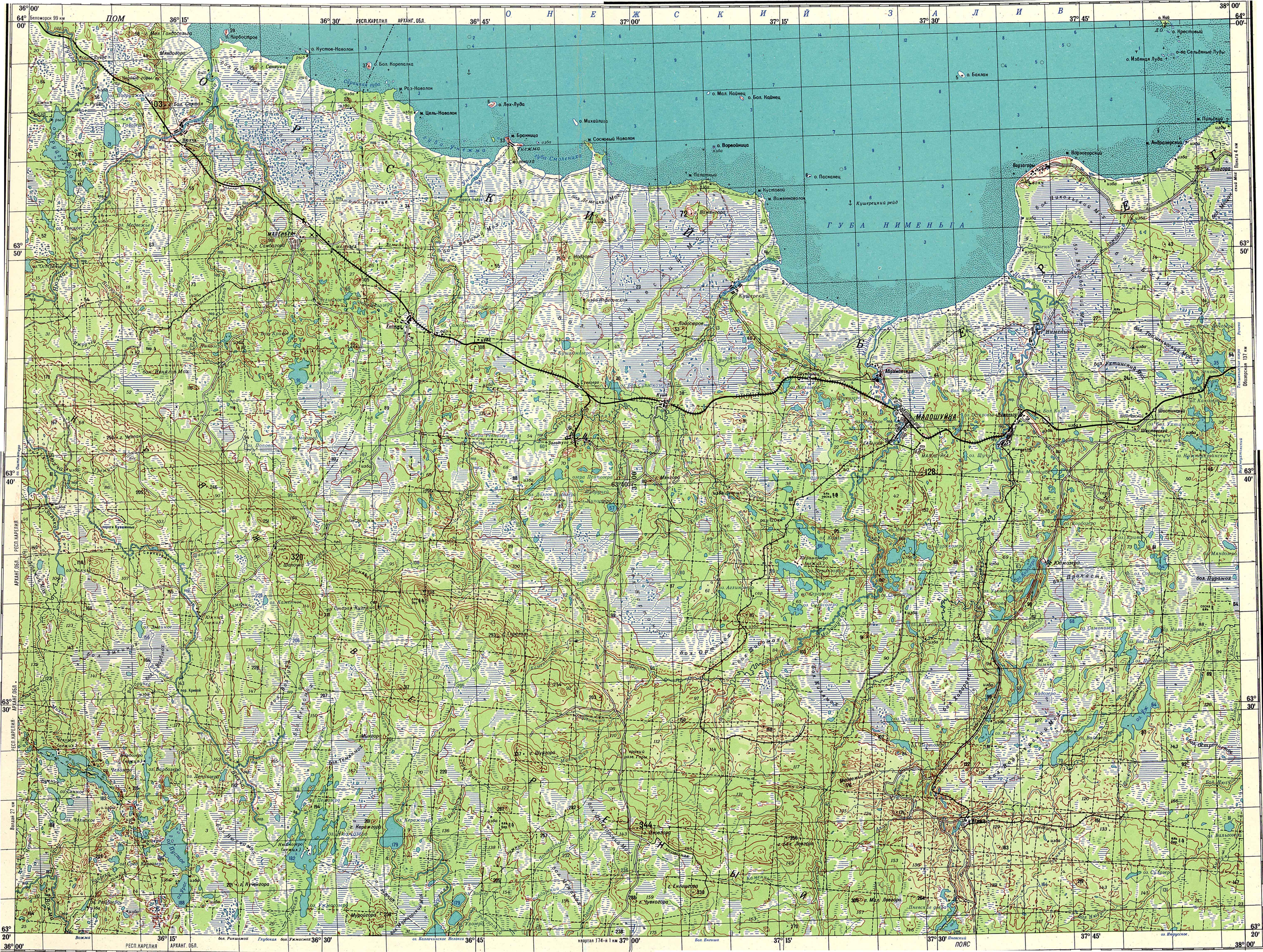 Подробные карты архангельска. Карта озер Онежского района Архангельской области. Карта Онежского района Архангельской. Карта Онежского района Архангельской области. Топографическая карта Архангельской.
