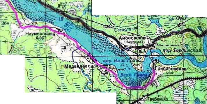 Карта онежский район архангельской области